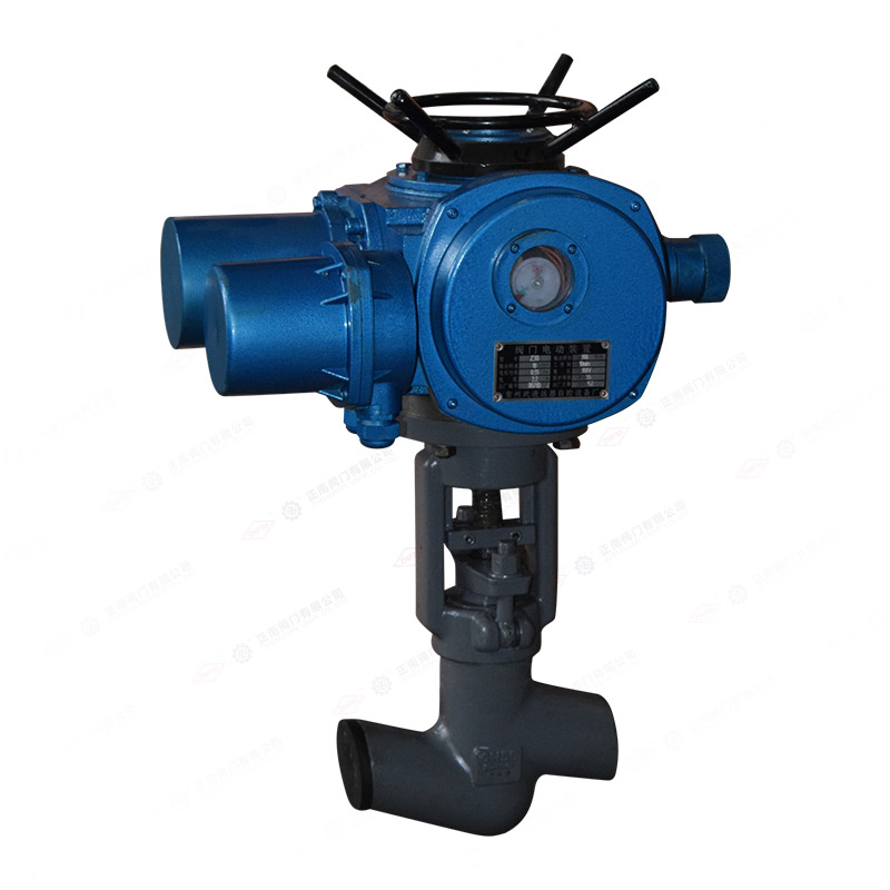 Electric welding globe valve