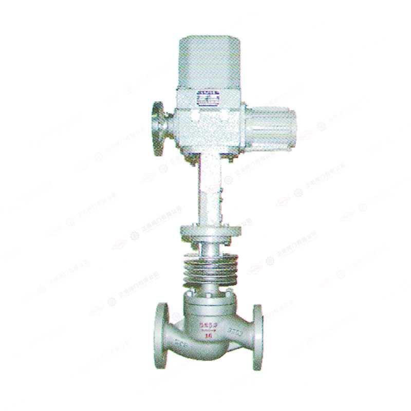 Electric single seat regulating valve