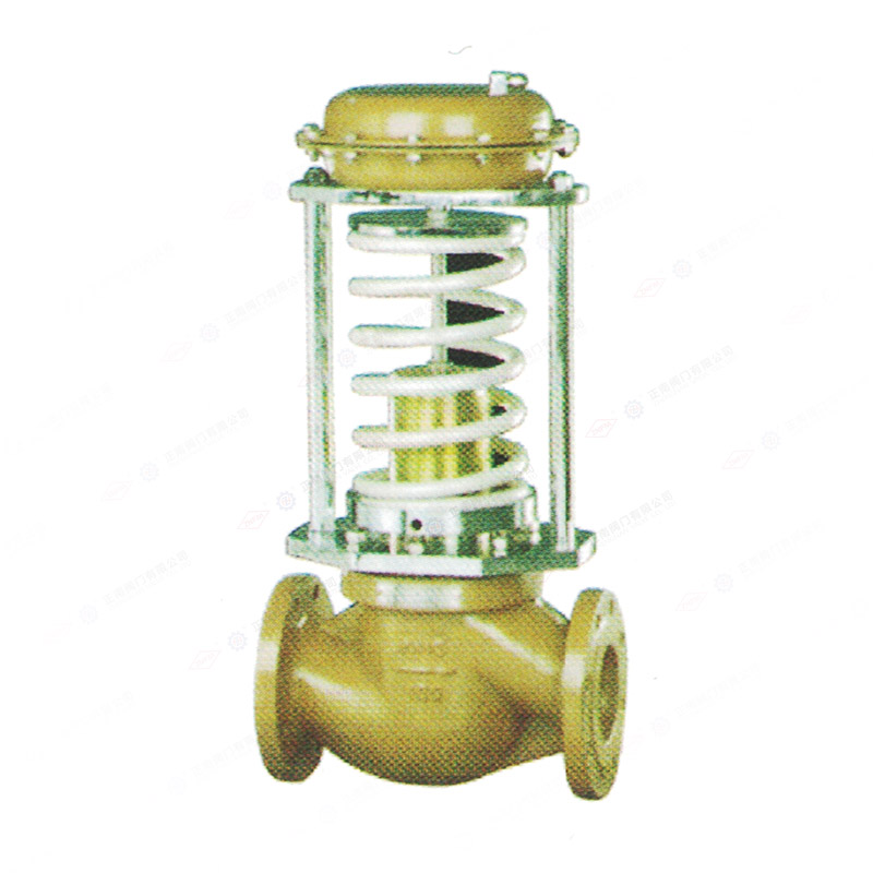 Self operated pressure regulating valve