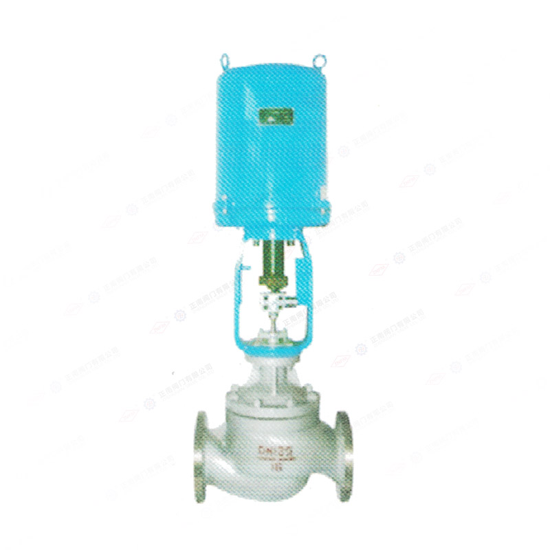 Electronic precision small single seat sleeve regulating valve