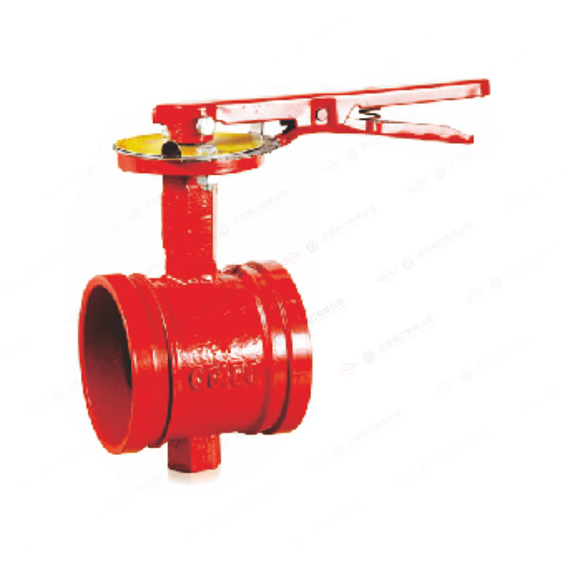 D81X-16Groove butterfly valve