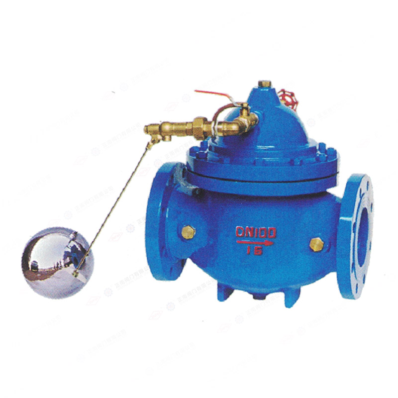 Remote control float valve