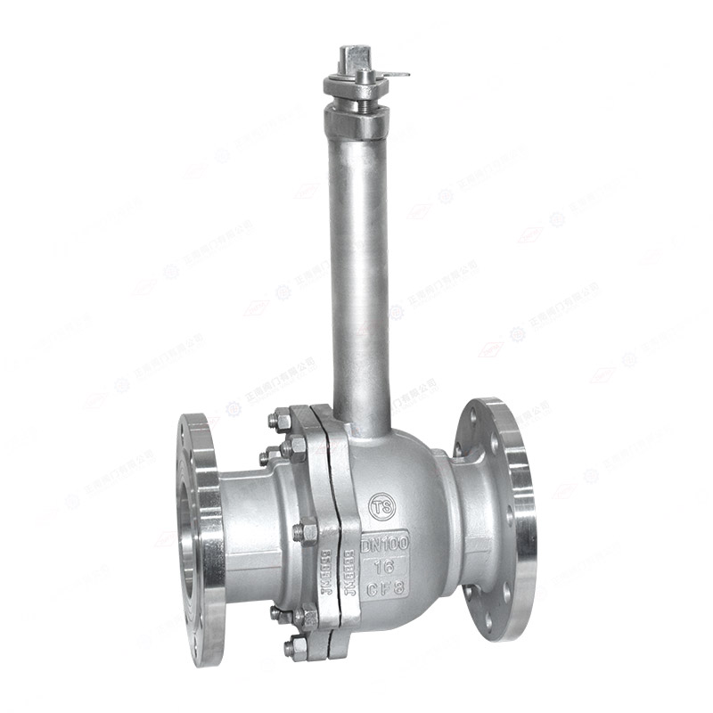 Low temperature ball valve