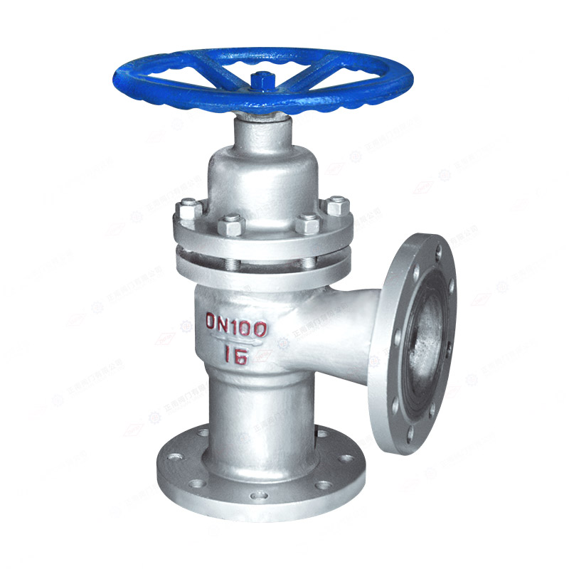 Plunger angle globe valve