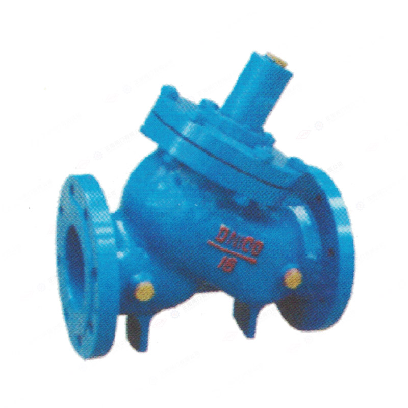 Y-shaped quick closing check valve