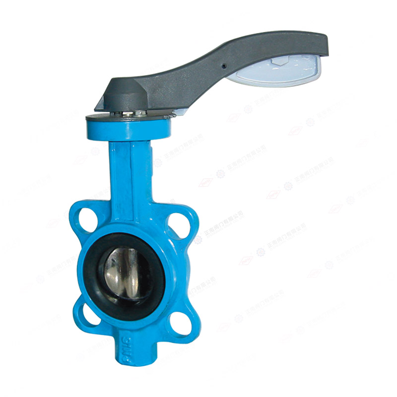 Soft sealed manual clamp butterfly valve