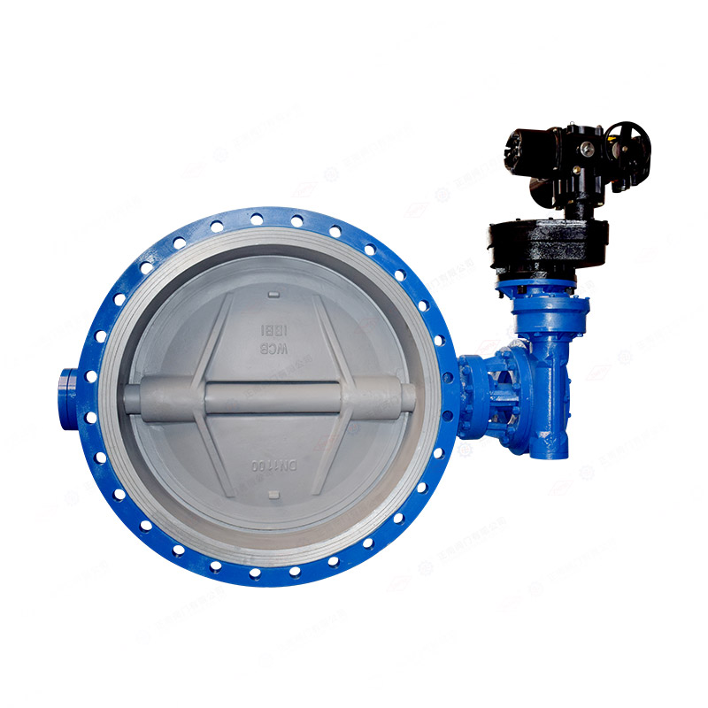 Electric flange butterfly valve