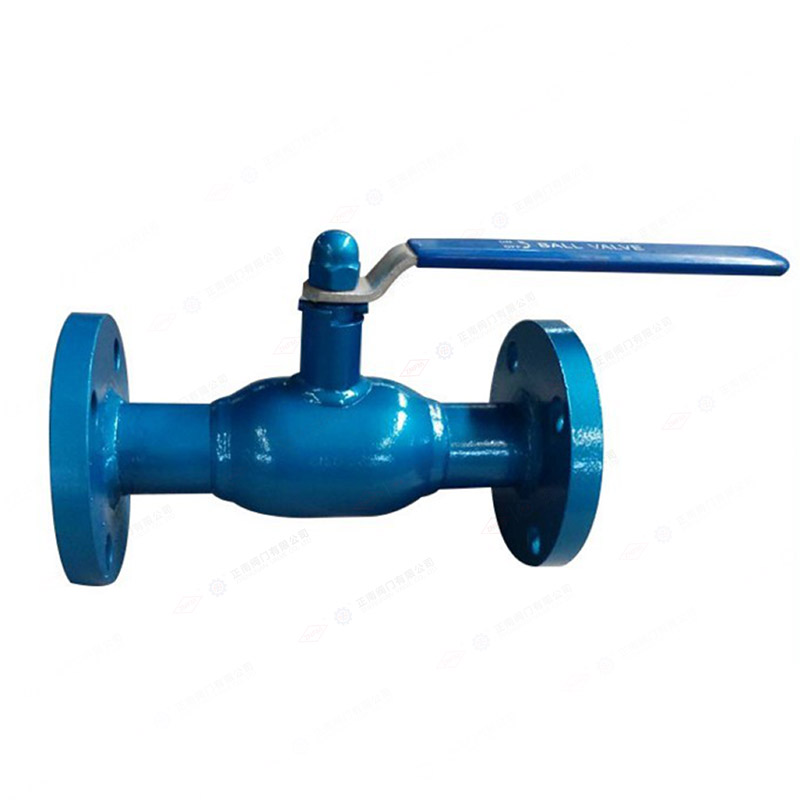 Manual flange welded ball valve