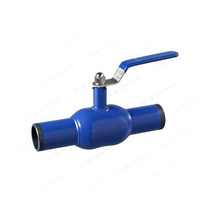 Manual welding ball valve