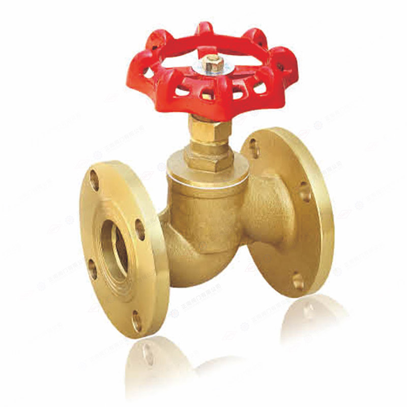 Brass flange globe valve