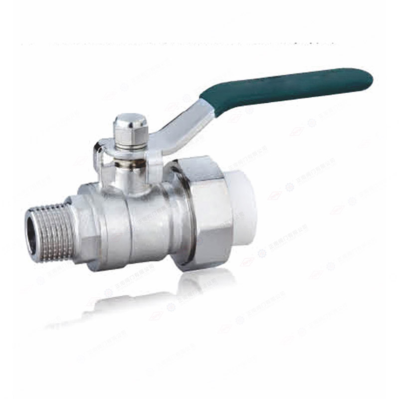 Brass ball valve (external wire single head type)