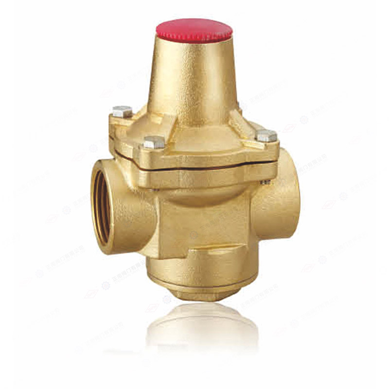 Brass branch pressure reducing valve