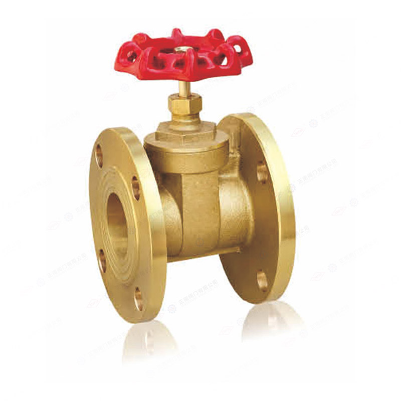 Brass flange gate valve