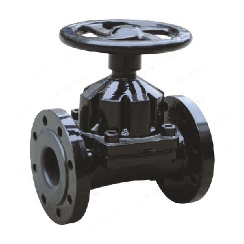 Rubber lined diaphragm valve